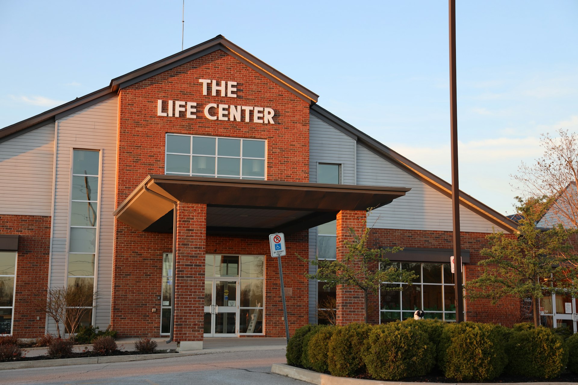 brown and white UNKs building